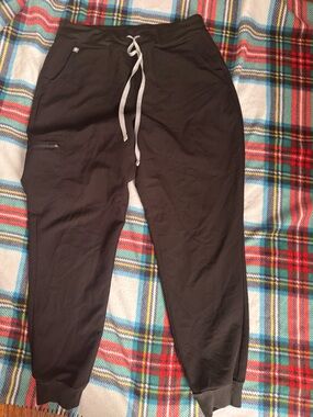 Figs Black Technical Collection pants